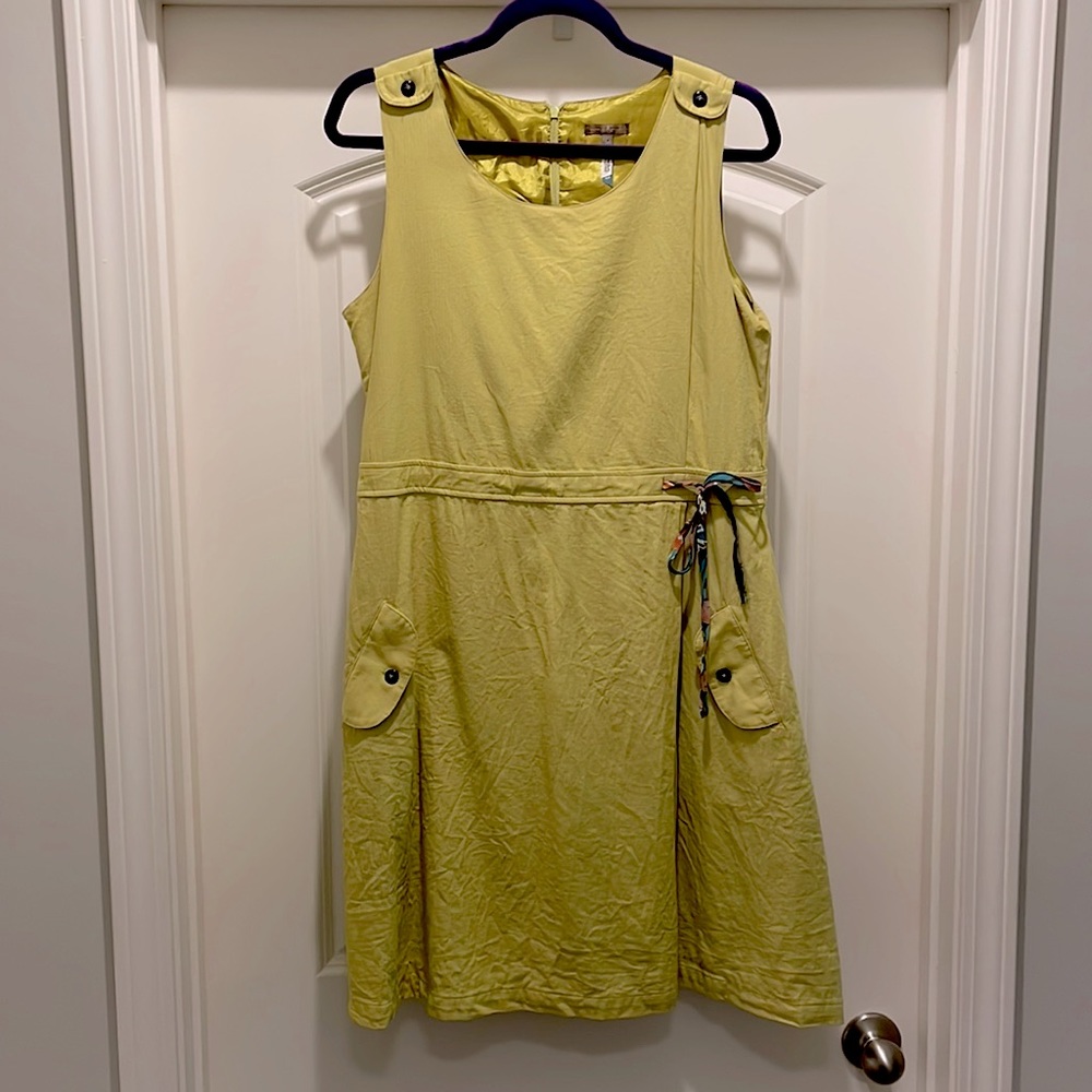 You & Me Henry yellow green Matilda Jane dress